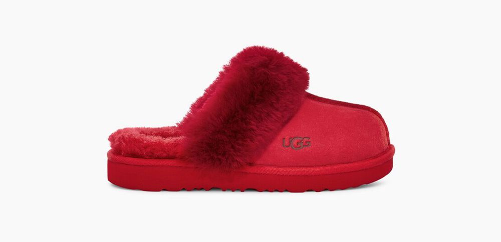 Ugg Cozy Ii - Kids Slippers - Red - NZ (7290PHGJK)